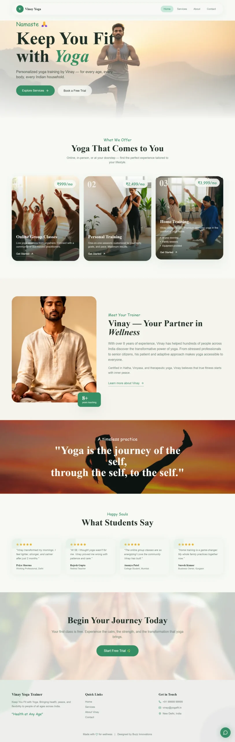 Yoga Trainer